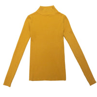 KailaShirt | Turtleneck Sweater for Women | Warm & Elegant Knitwear-Yellow-S-State of Style