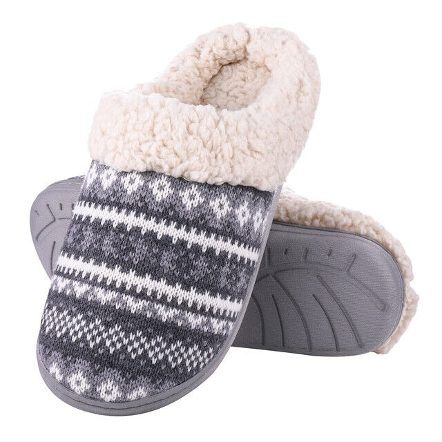 Karen Slippers | Warm & Cosy-Grey-5.0-6.0-State of Style