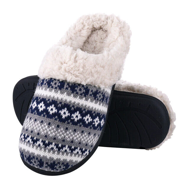 Karen Slippers | Warm & Cosy-Navy Blue-5.0-6.0-State of Style