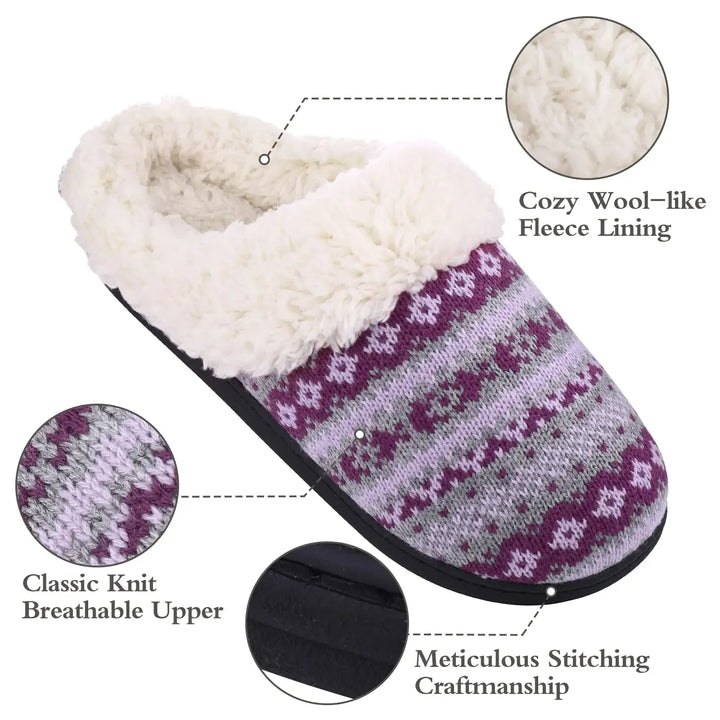 Karen Slippers | Warm & Cosy-Pink-5.0-6.0-State of Style
