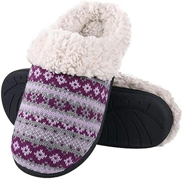 Karen Slippers | Warm & Cosy-Purple-5.0-6.0-State of Style