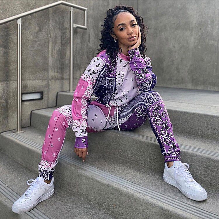 KarlasPakje | Tracksuit for Women | Comfortable & Stylish Activewear-Purple-S-State of Style