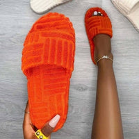 KarliensSlippers | Slippers for Women | Cosy & Stylish Indoor Footwear-Orange-4.5-State of Style