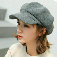 Kasey Vintage Newsboy Cap | Timeless & Stylish-Grey-State of Style
