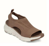 Kaska | Comfortable Sandals for Women | Supportive & Stylish-Dark Brown-4.5-State of Style