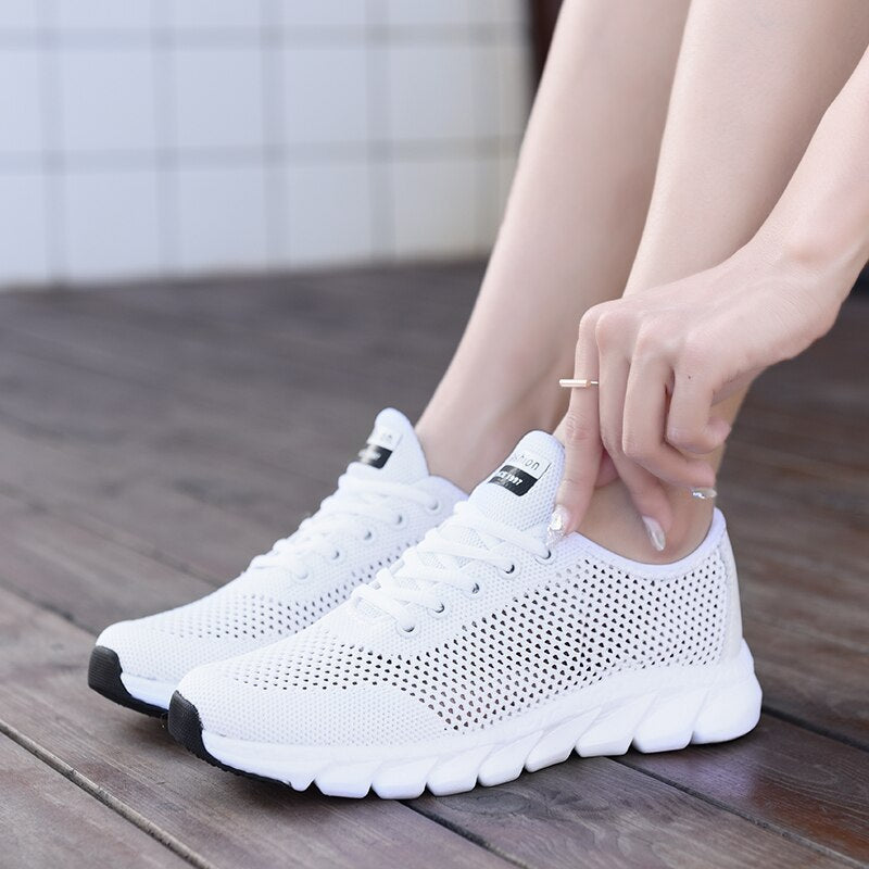 KassidySneaks | Modern Sneakers for Women | Stylish & Comfortable-White-4.5-State of Style