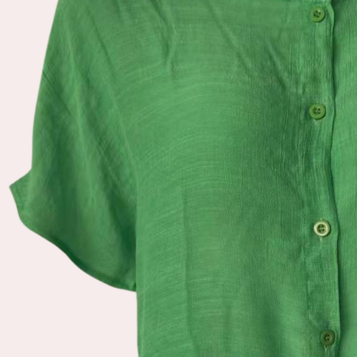 Kate - Comfortable Shirt Dress for Women-White-S-State of Style