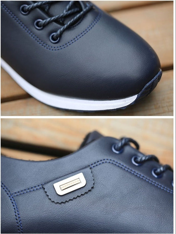 KatesSneakers | Men's Lined Sneakers | Warm & Comfortable Footwear-Blue Velvet-8.0-State of Style