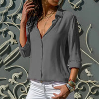Katherine Blouse | Stylish & Versatile-Grey-S-State of Style