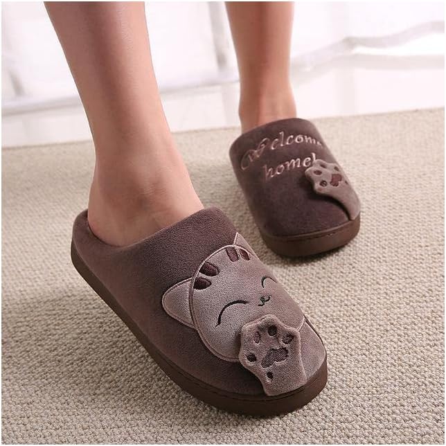 Katy Cat Slippers | Comfy & Cute-Coffee-5.0-6.0-State of Style