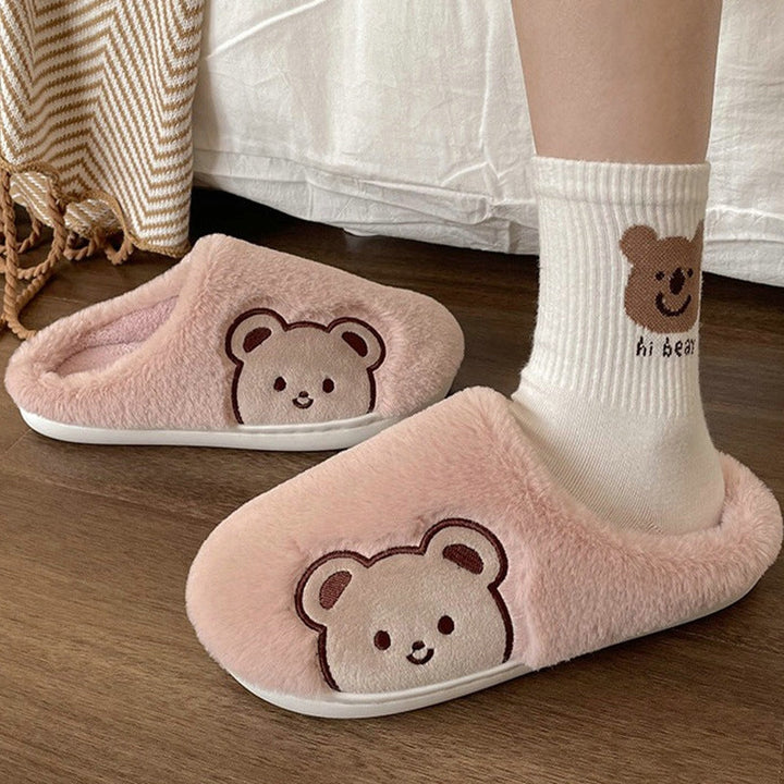 Katy Cat Slippers | Comfy & Cute-Pink Bear-5.0-6.0-State of Style