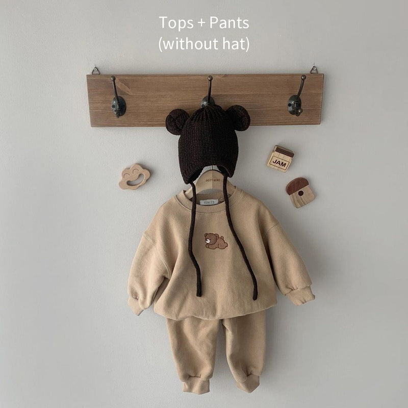 KatysSet | Matching Set for Children | Comfortable & Stylish Outfit-Brown-6-12M 73-State of Style