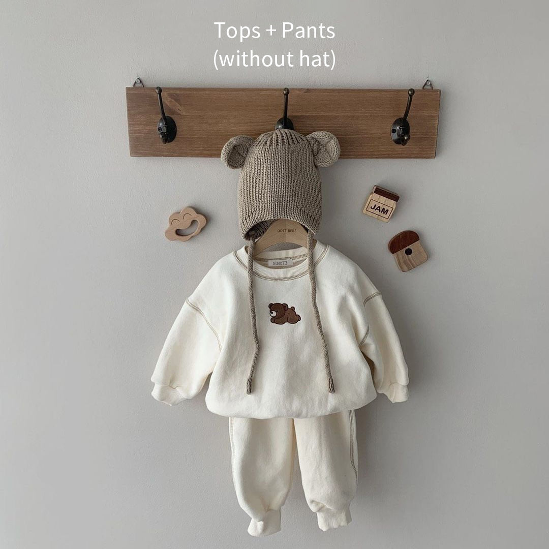 KatysSet | Matching Set for Children | Comfortable & Stylish Outfit-Brown-6-12M 73-State of Style