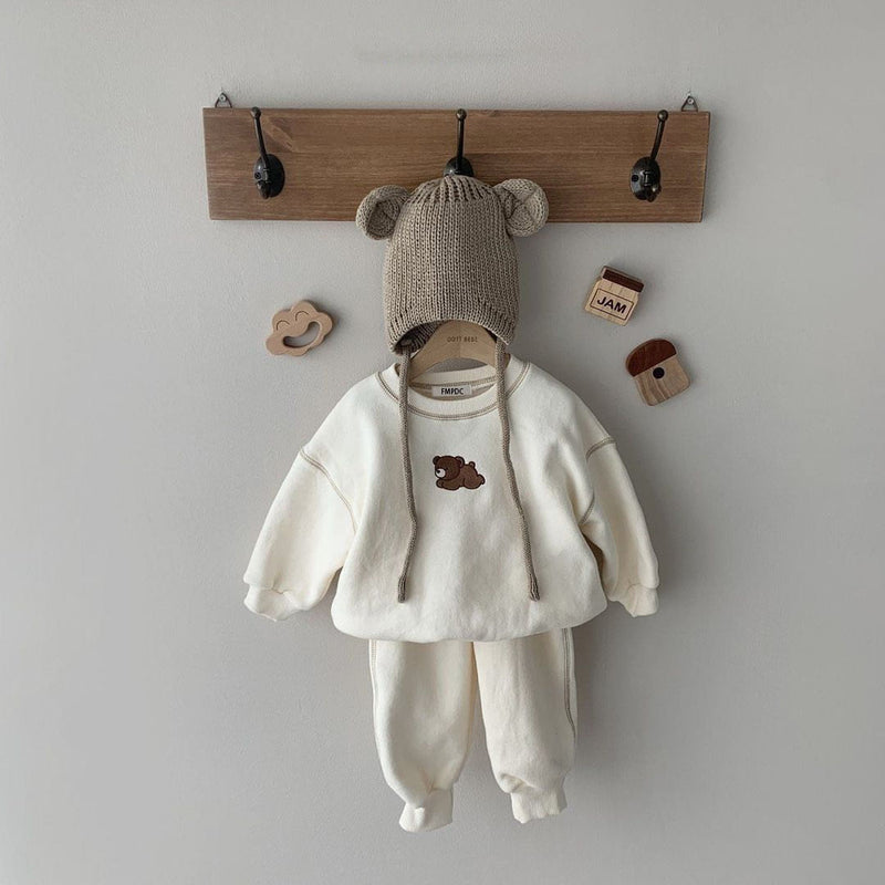 KatysSet | Matching Set for Children | Comfortable & Stylish Outfit-White-6-12M 73-State of Style