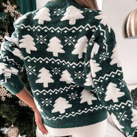 KatysSweater | Christmas Sweater for Women | Festive & Cosy Knitwear-Green-S-State of Style