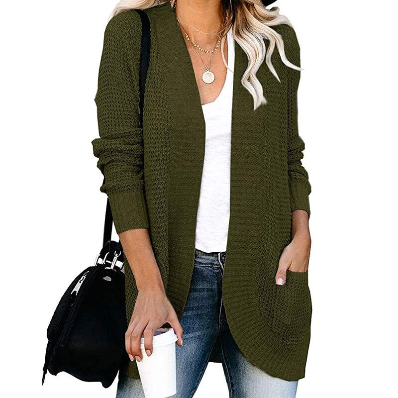 KaylasVest | Vest for Women | Elegant & Versatile Outerwear-Green-S-State of Style