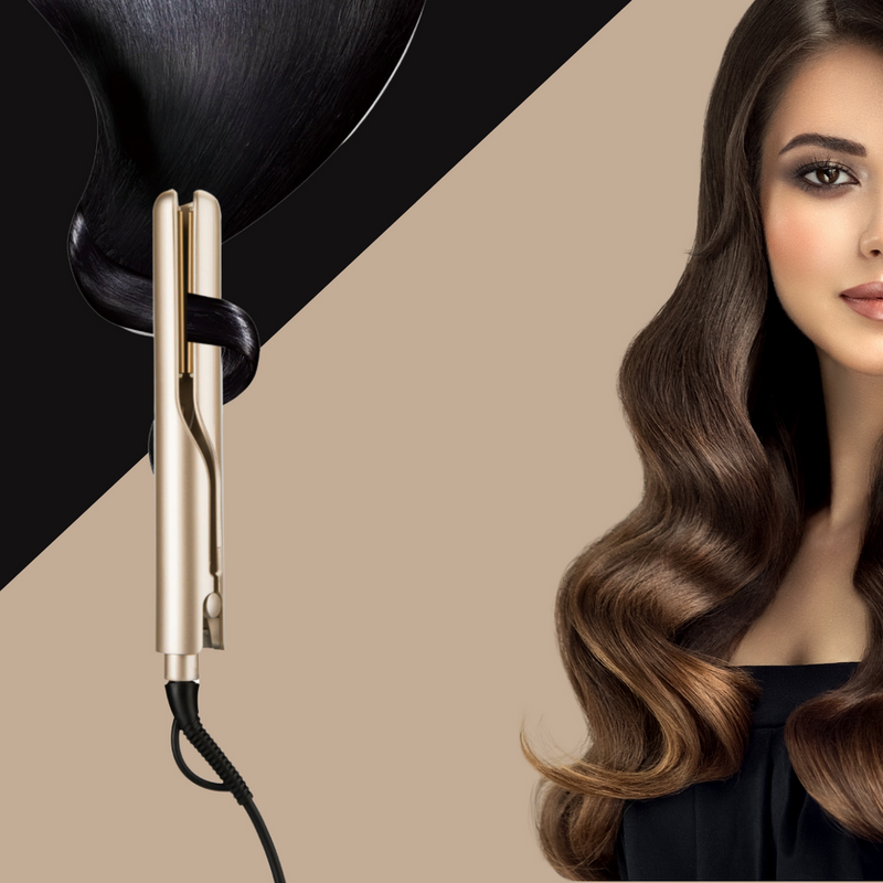 KaysHair | 2-in-1 Hair Styler for Women | Straightener & Curler-State of Style