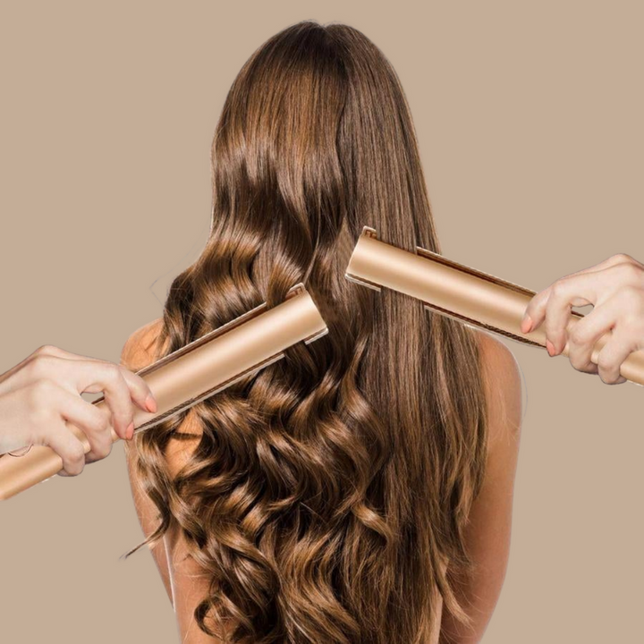 KaysHair | 2-in-1 Hair Styler for Women | Straightener & Curler-State of Style