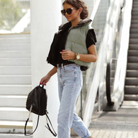 KaysVerwarmer | Bodywarmer for Women | Lightweight & Insulated Vest-Black / Green-S-State of Style