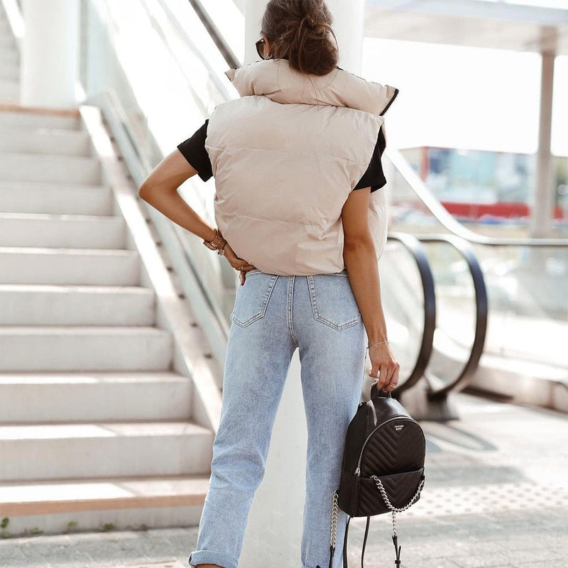 KaysVerwarmer | Bodywarmer for Women | Lightweight & Insulated Vest-Black / Green-S-State of Style