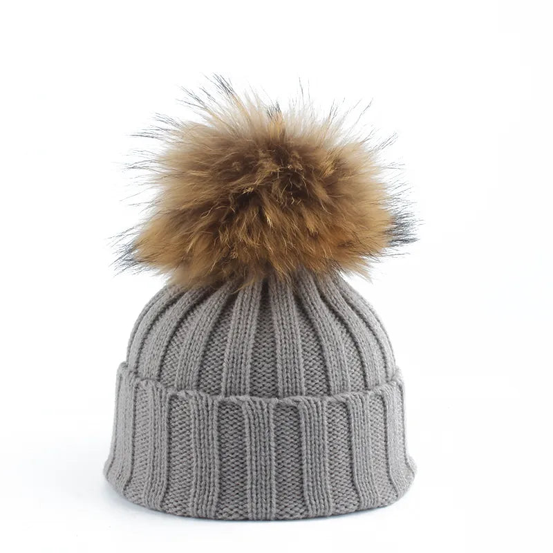 Kellie Knitted Beanie | Stylish, Warm & Trendy-Grey-State of Style