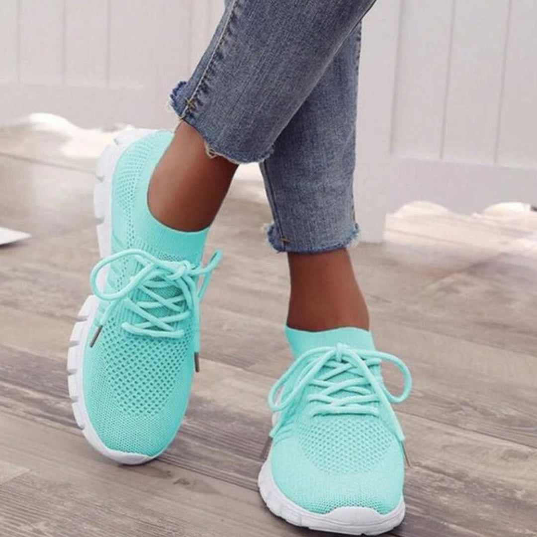 KellysSneaks | Shoes for Women | Stylish & Comfortable Footwear-Light Blue-4.5-State of Style