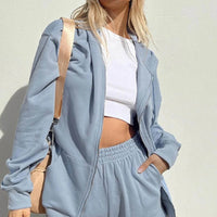 KellysSuit | Tracksuit for Women | Comfortable & Stylish Activewear-Blue-S-State of Style