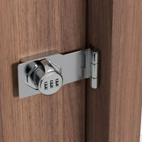 Keyless Combination Lock - SecureCode-Silver-State of Style
