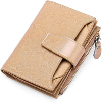 Compact Multi-Functional Leather Wallet – RFID Blocking