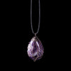 Amethyst Drop Necklace - Seraphina