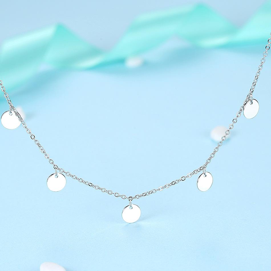 Stylish Silver Necklace - Aralyn