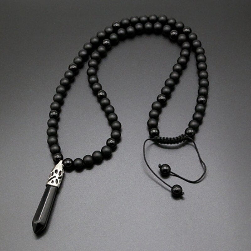 Onyx Mala Necklace - Selene