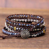 Powerful Onyx Wrap Bracelet - Isadora