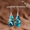 Meliora Blue Jasper Drop Earrings