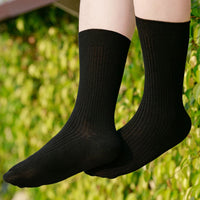 Khalil Traditional Socks – 5-Pack Breathable Cotton Business Socks-Grey-State of Style