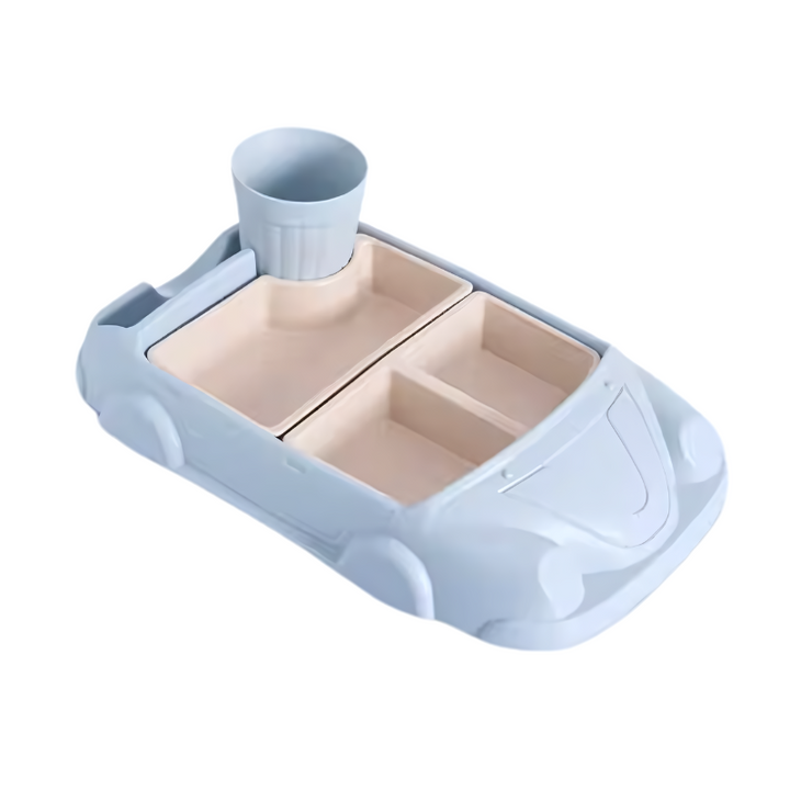 Kids' Dining Set - TurboTable-Blue-Car 1-State of Style