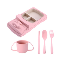 Kids' Dining Set - TurboTable-Pink-Truck-State of Style