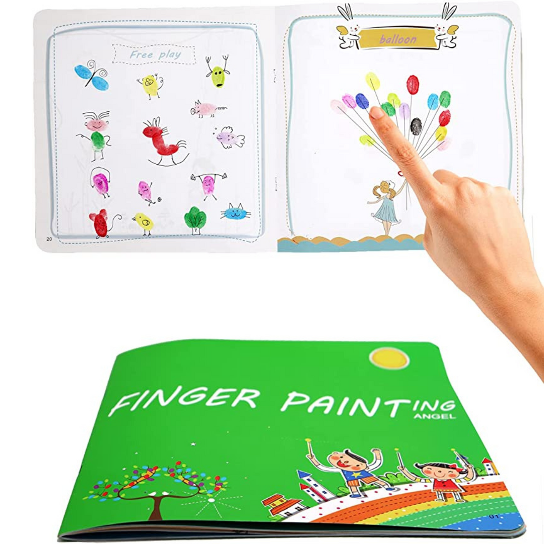 Kids Finger Paint Set - ColourPower-Book-State of Style