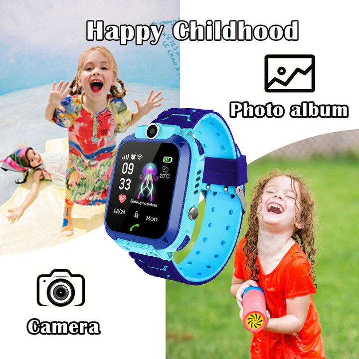 Kids' GPS Watch with Location Tracking and Call Functionality - Luna-Pink-State of Style
