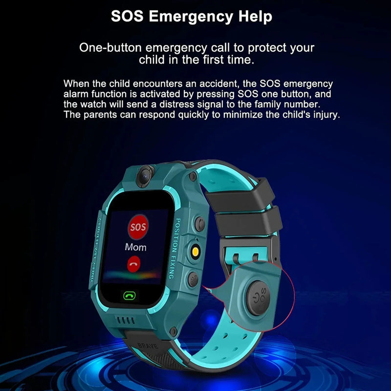 Kids' GPS Watch with Location Tracking and Call Functionality - Luna-Pink-State of Style