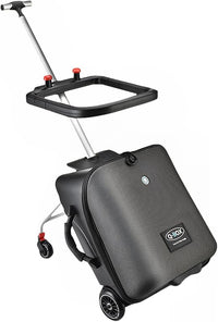 Expandable Ride-On Kids’ Luggage with Foldable Trolley – Rover