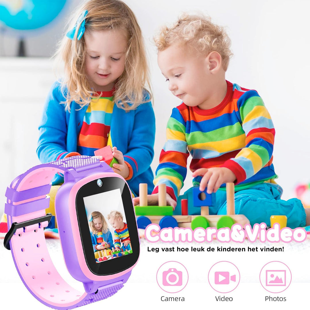 Kids' Smartwatch with Tracking - SafeScout-Pink-State of Style