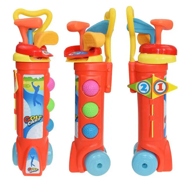 KidSwing Golf Practice Set for Kids-Red-State of Style