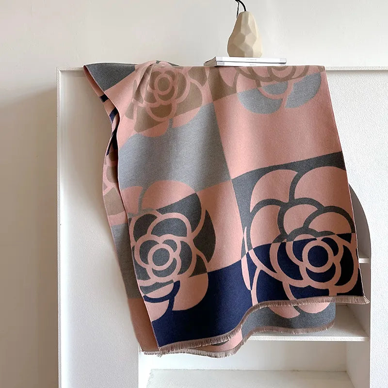 Kim Reversible Scarf | Trendy & Comfortable-Pink-State of Style