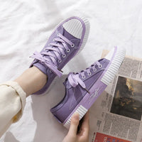 Kitty Kickers Sneakers – Sporty & Stylish Canvas Shoes for Everyday Wear-Purple-6.5 (23.5cm)-State of Style