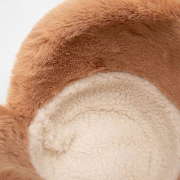 Klara Winter Bucket Hat | Classic & Stylish-Caramel-State of Style