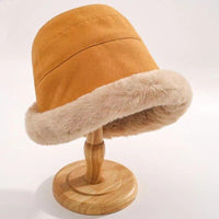 Klara Winter Bucket Hat | Classic & Stylish-Caramel-State of Style