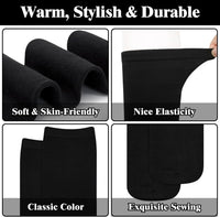 Knee High Socks - Lilac-3 pairs black-State of Style