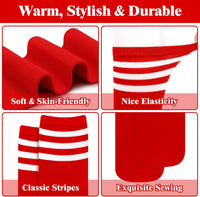 Knee High Socks - Lilac-3 pairs black-State of Style