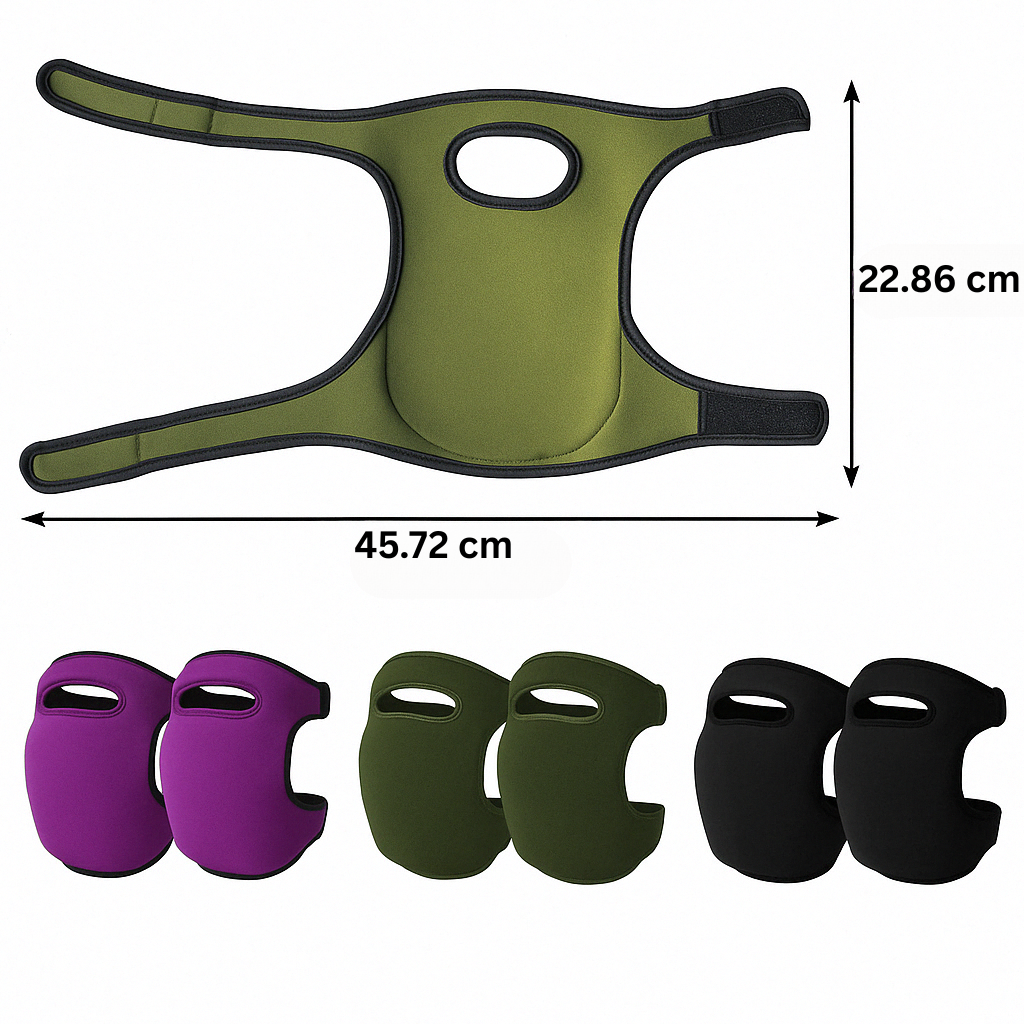 Knee pads for Gardening - GardenGuard-Green-State of Style
